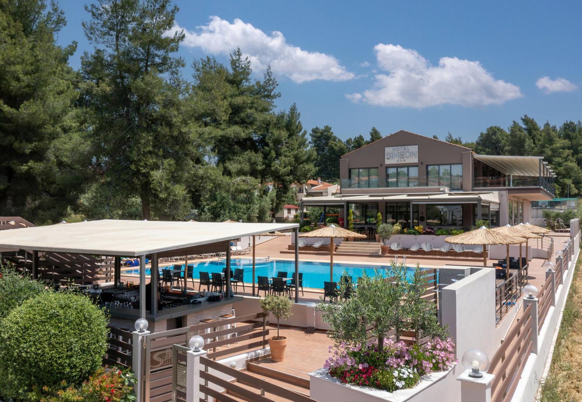 Hotel Simeon Metamorfosi  Bagian luar foto