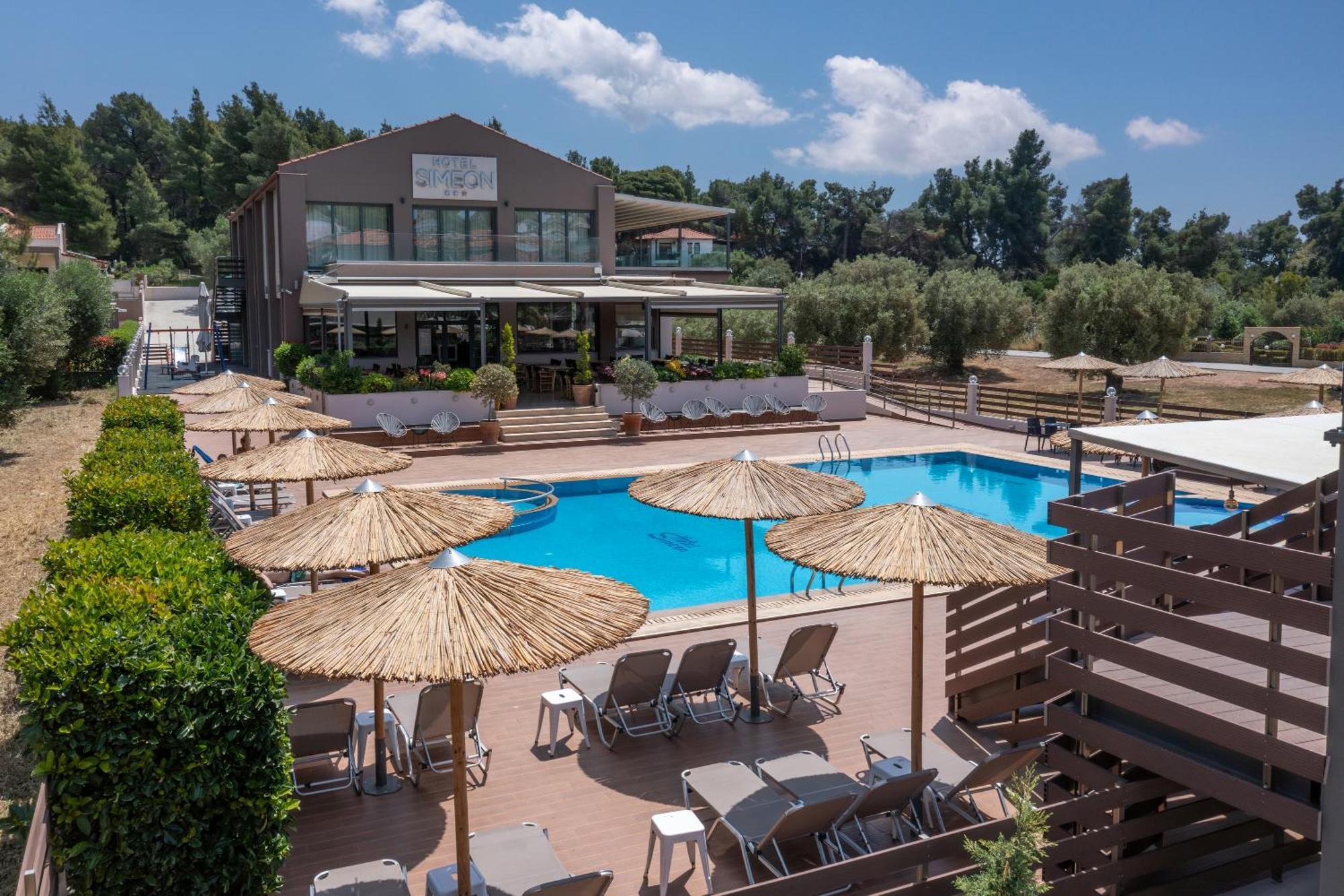 Hotel Simeon Metamorfosi  Bagian luar foto