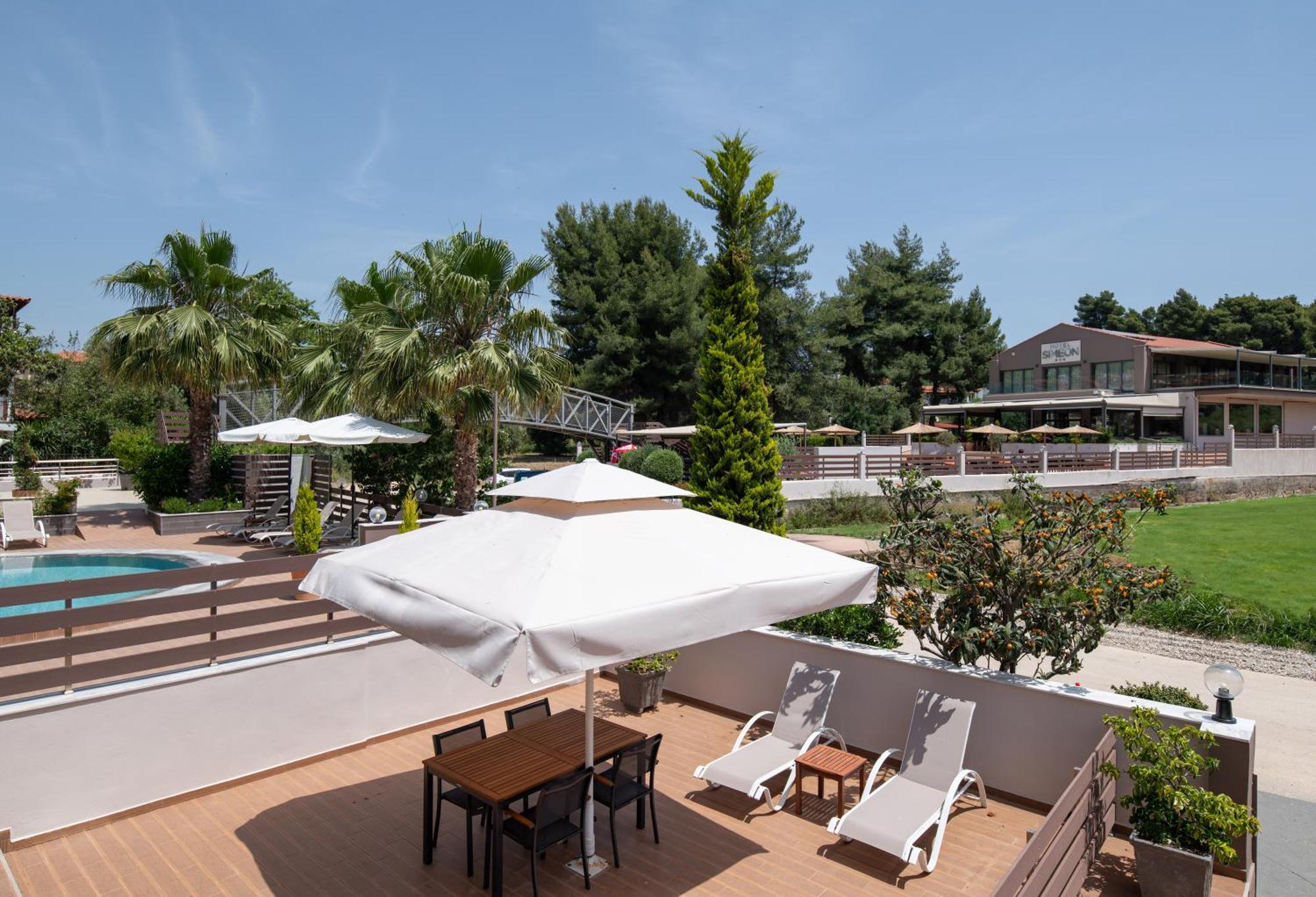 Hotel Simeon Metamorfosi  Bagian luar foto