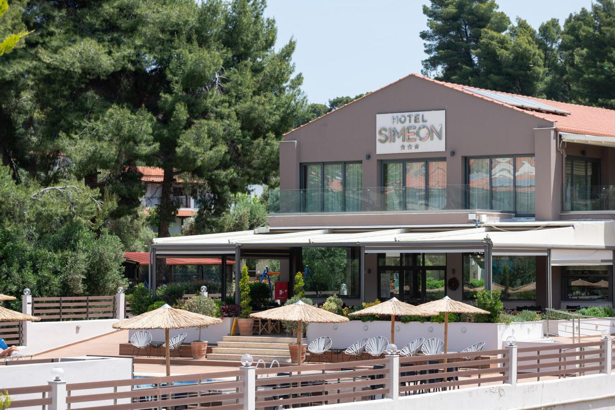 Hotel Simeon Metamorfosi  Bagian luar foto